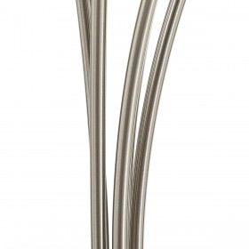 Lampada da tavolo Grigio Metallo Marmo Ferro 240V 78 x 21,5 x 98 cm