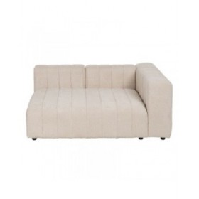 Divano Beige Poliestere Ferro 150 x 100 x 66 cm