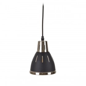Lampadario 13,2 x 13,2 x 16 cm Nero Metallo industriale