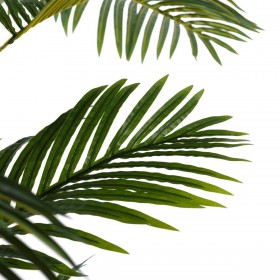 Pianta Decorativa 100 x 130 x 210 cm Verde PVC Palma