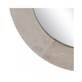 Specchio da parete Bianco Naturale Verticale 61 x 2,5 x 61 cm