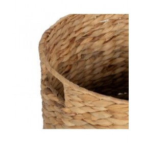 Cesto Nero Beige Fibra naturale