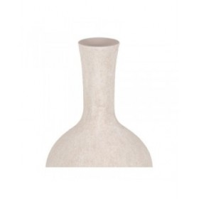 Vaso Crema Ceramica Sabbia 23 x 23 x 46,5 cm