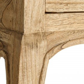 Ingresso 85 x 23 x 80 cm Naturale legno di mindi