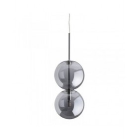 Lampadario Argentato Cristallo Ferro 28 W 220-240 V Ø 15 cm 15 x 15 x 120 cm