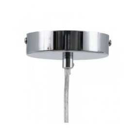 Lampadario Argentato Cristallo Ferro 28 W 220-240 V Ø 15 cm 15 x 15 x 120 cm