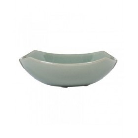 Centrotavola Verde Ceramica 22,5 x 22,5 x 7 cm