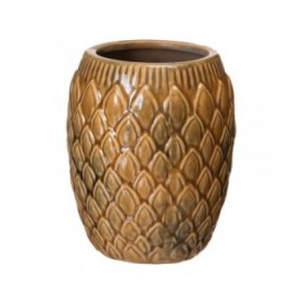 Vaso Senape Ceramica 15,5 x 15,5 x 18,5 cm