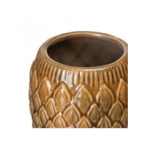 Vaso Senape Ceramica 15,5 x 15,5 x 18,5 cm