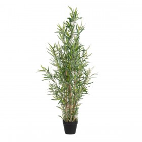 Pianta Decorativa 30 x 33 x 120 cm Verde PVC Bambù
