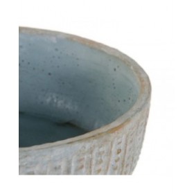 Vaso Grigio Cemento 25,5 x 25,5 x 11 cm