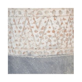 Vaso Grigio Cemento 18 x 18 x 18,5 cm