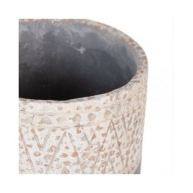 Vaso Grigio Cemento 18 x 18 x 18,5 cm