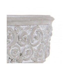 Vaso Grigio Cemento 26 x 26 x 11 cm
