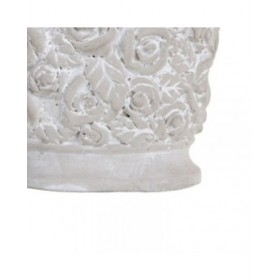 Vaso Grigio Cemento 26 x 26 x 11 cm