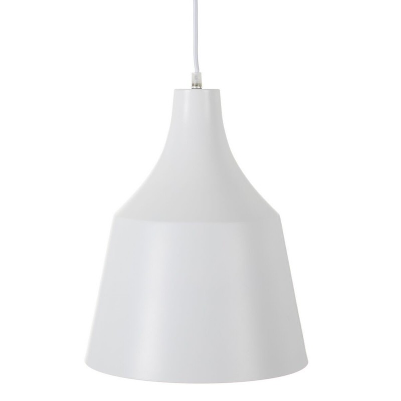 Lampadario 27 x 27 x 36 cm Alluminio Bianco