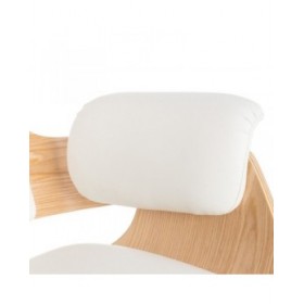 Poltrona Bianco Naturale 68 x 62 x 85 cm