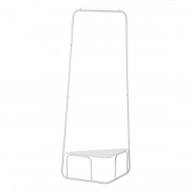 Appendiabiti 81 x 38 x 182 cm Metallo Bianco