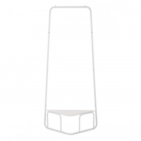 Appendiabiti 81 x 38 x 182 cm Metallo Bianco