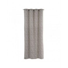 Tenda Grigio Fiori 140 x 260 cm