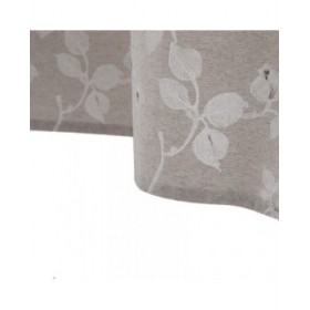 Tenda Grigio Fiori 140 x 260 cm