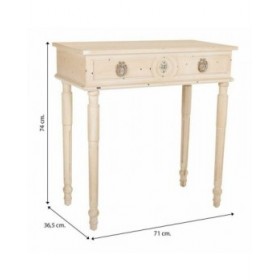 Ingresso Alexandra House Living Beige 36 x 74 x 71 cm