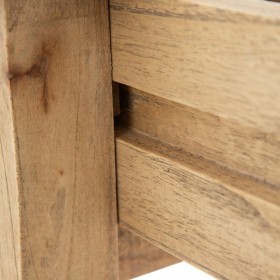 Comodino 58 x 43 x 70 cm Naturale legno di mindi