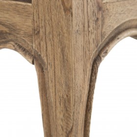 Comodino Naturale legno di mindi 40 x 30 x 72 cm