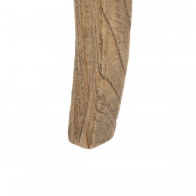 Comodino Naturale legno di mindi 40 x 30 x 72 cm