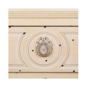 Comodino Alexandra House Living Beige 32 x 67 x 46 cm
