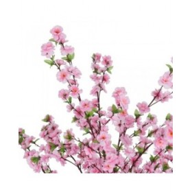 Pianta Decorativa PVC Legno Cemento Tessuto 45 x 45 x 180 cm