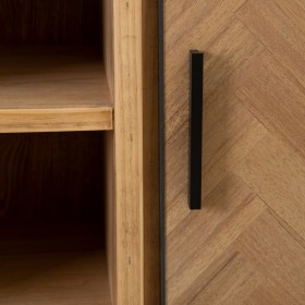 Credenza SPIKE 90 x 36 x 115,5 cm Naturale Metallo Legno
