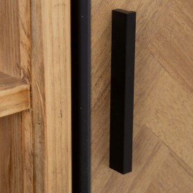 Credenza SPIKE 90 x 36 x 115,5 cm Naturale Metallo Legno