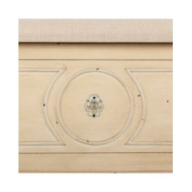 Panca Alexandra House Living Beige Spugna Legno di abete 43 x 48 x 120 cm