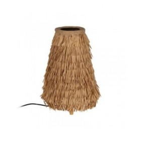 Lampada da tavolo Naturale Fibra naturale 40 W 220-240 V 44 x 44 x 44 cm