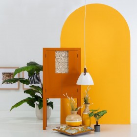 Armadio ORIENTAL CHIC 60 x 30 x 130 cm Arancio Legno MDF DMF