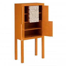 Armadio ORIENTAL CHIC 60 x 30 x 130 cm Arancio Legno MDF DMF