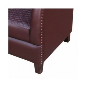Poltrona Alexandra House Living 90 x 87 x 83 cm Ecopelle