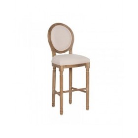 Sgabello Naturale Betulla Legno d'albero della gomma 45 x 55 x 116 cm