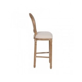 Sgabello Naturale Betulla Legno d'albero della gomma 45 x 55 x 116 cm