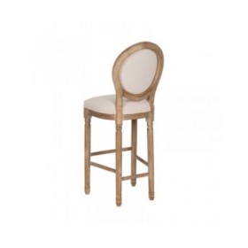 Sgabello Naturale Betulla Legno d'albero della gomma 45 x 55 x 116 cm