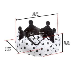 Statua Decorativa 17 x 10 x 34,5 cm Dorato