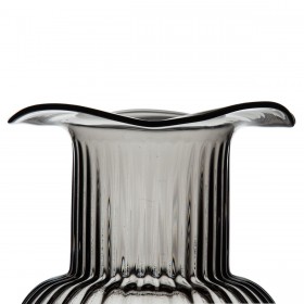 Vaso Grigio Vetro 16,5 x 16,5 x 25 cm