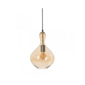 Lampadario Dorato Caramello 60 W Ø 23 cm