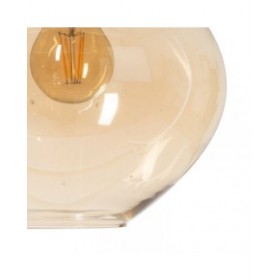 Lampadario Dorato Caramello 60 W Ø 23 cm