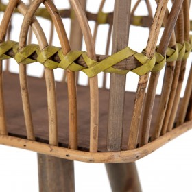 Vaso 60 x 21 x 68 cm Naturale Legno Bambù