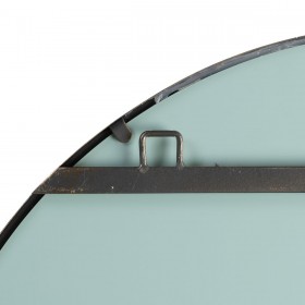 Specchio da parete 76 x 6 x 104 cm Dorato Metallo