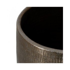Vaso Metallizzato Ceramica 29 x 29 x 40 cm
