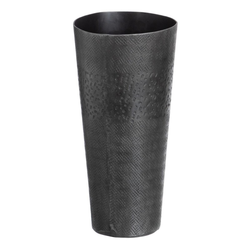 Vaso Grigio Metallo 15 x 15 x 31 cm