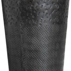Vaso Grigio Metallo 15 x 15 x 31 cm
